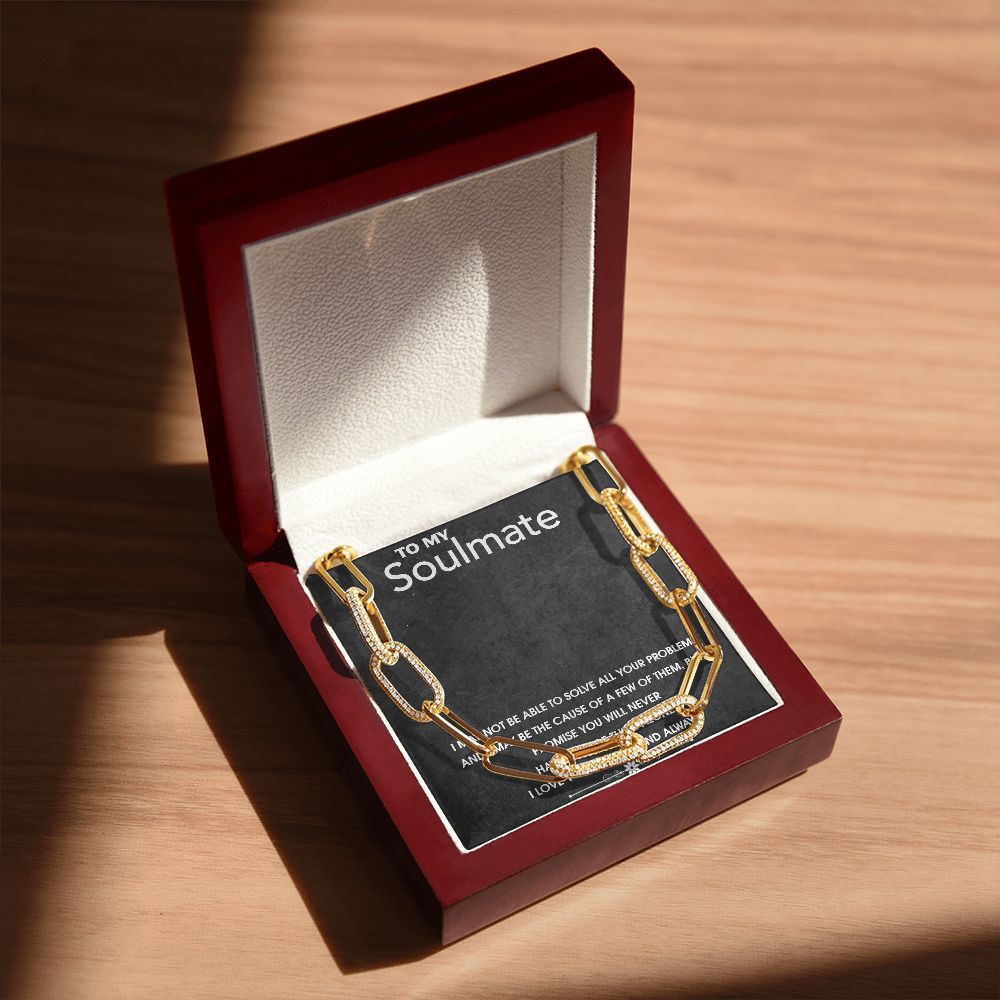 Large link Forever Chain – perfect gift for black men, black man Gift - high quality stainless steel chain for, strong Black man, Melanin Black man