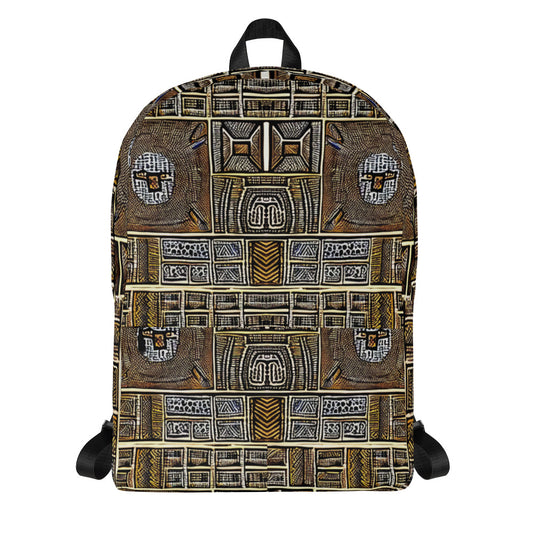 African Print Style Backpack