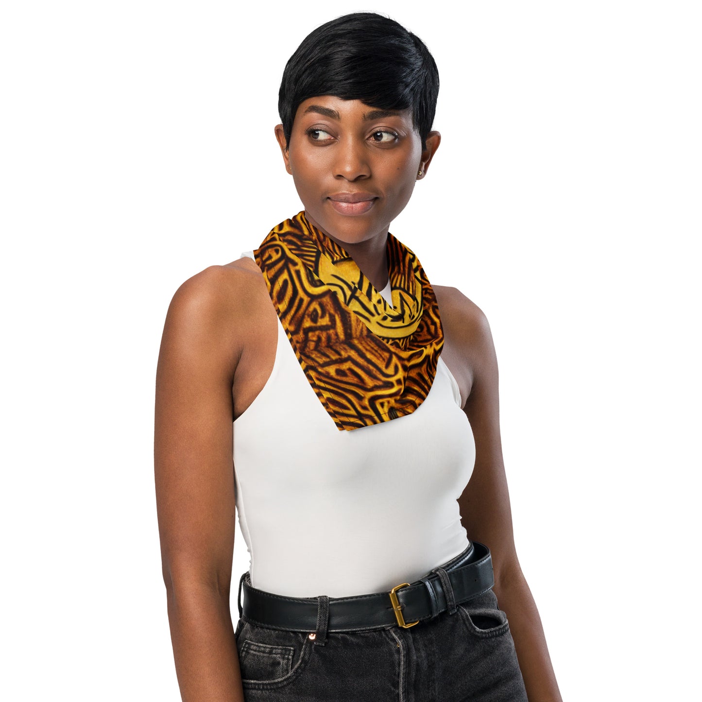 African Print All-over print bandana - from Boss Melanin