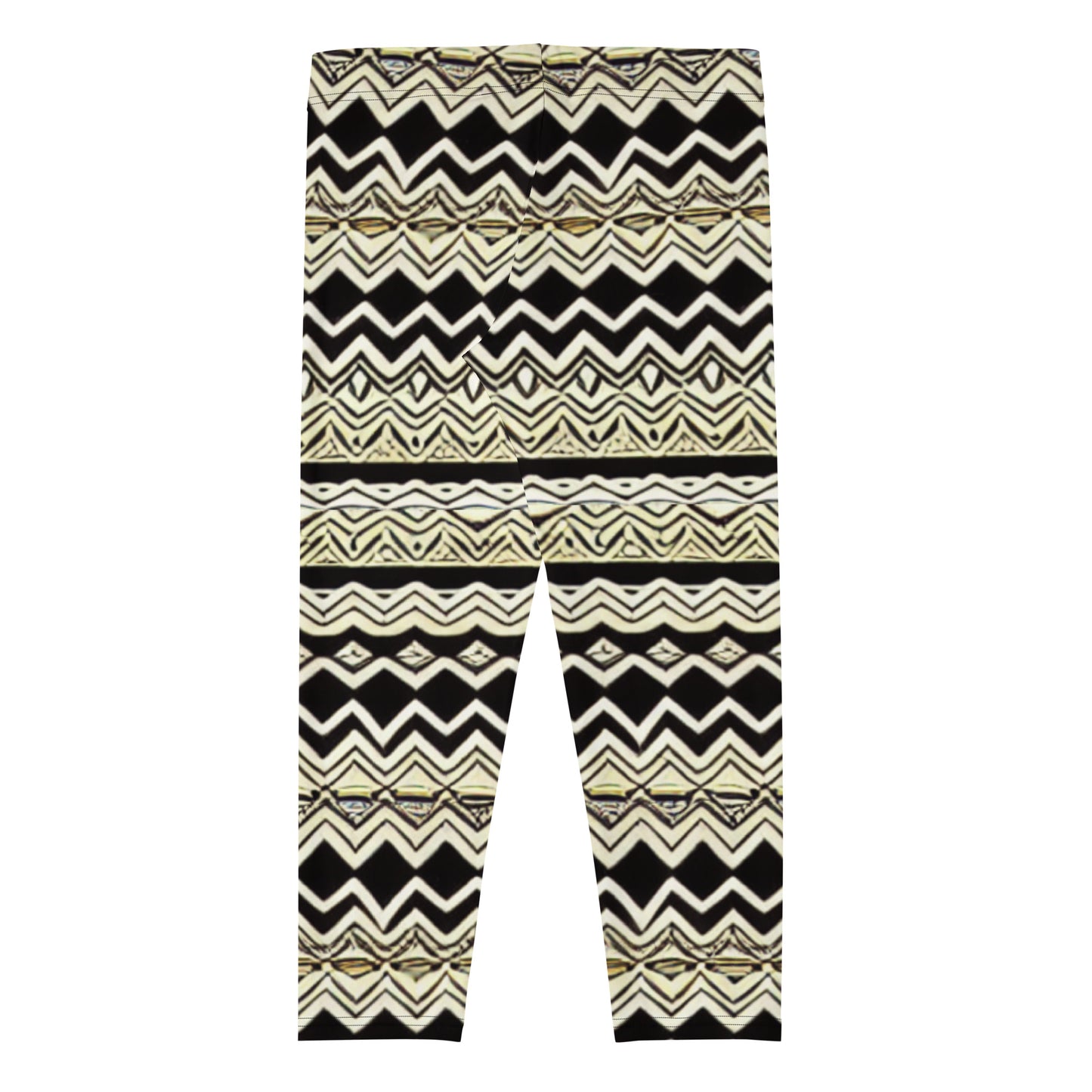 All-over African Print Capri Leggings