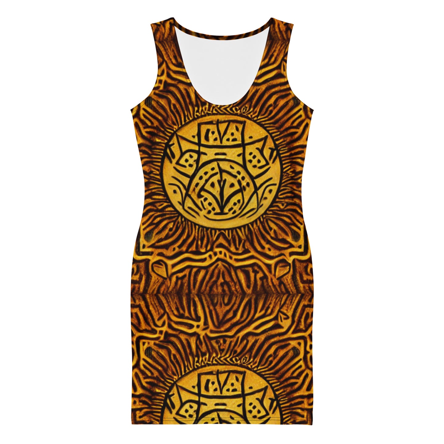 Beautiful African designed Cut & Sew Dress - From Boss Melanin