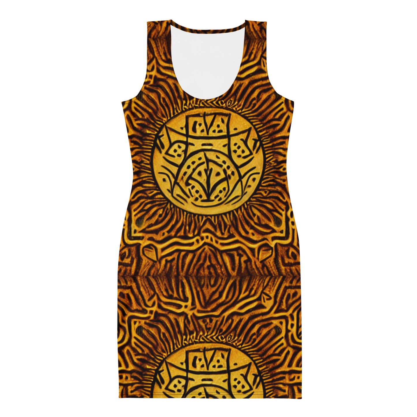 Beautiful African designed Cut & Sew Dress - From Boss Melanin