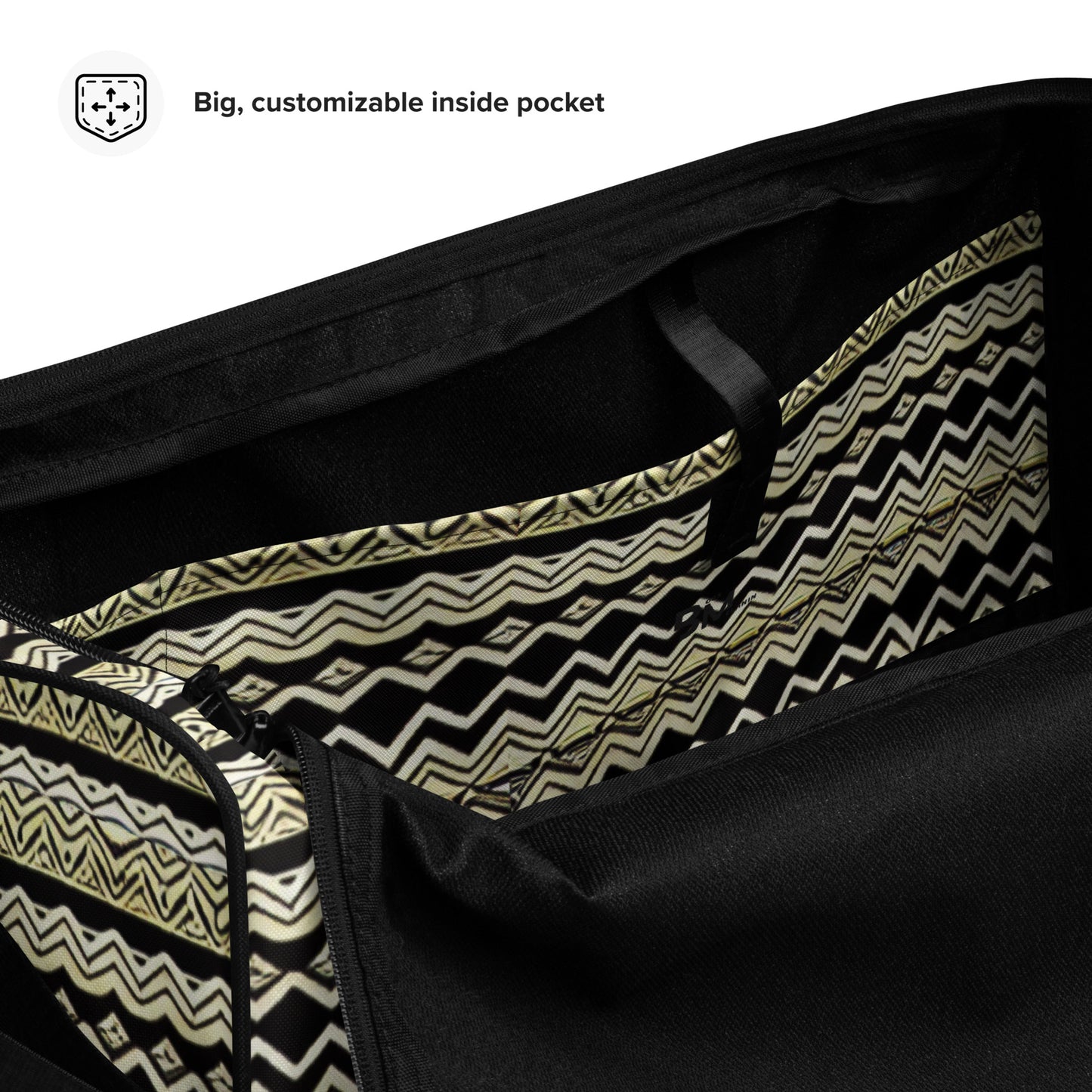 All-Over African Print Design - Duffle bag