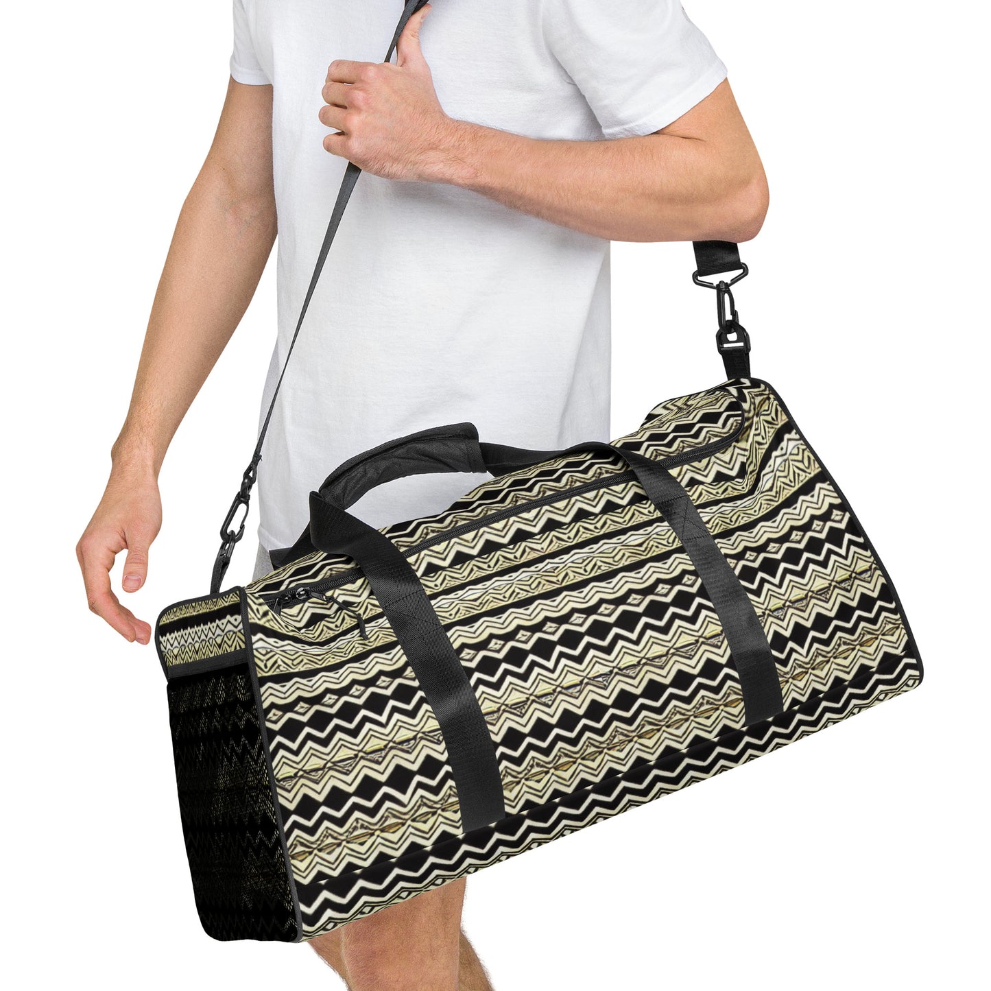 All-Over African Print Design - Duffle bag