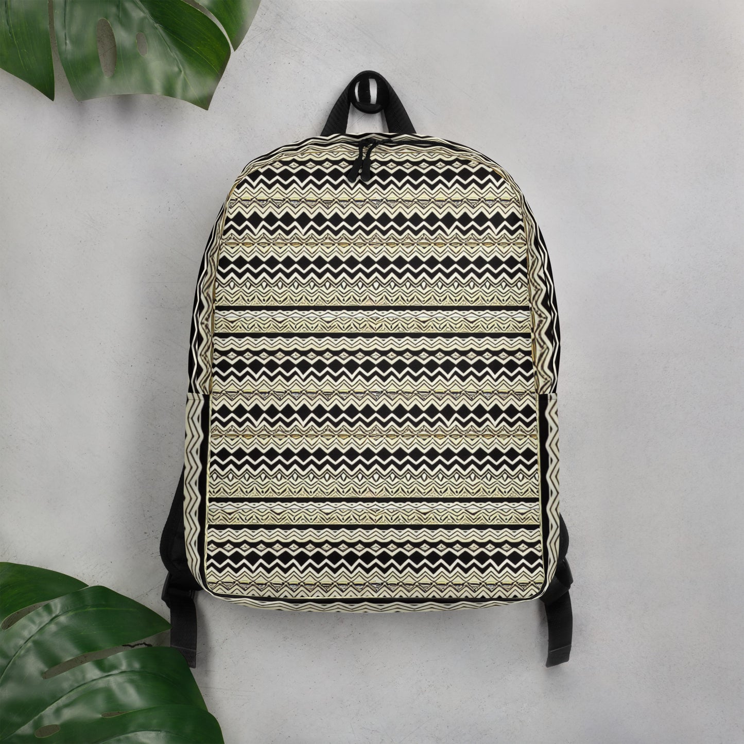 All-over African Print Style - Minimalist Backpack