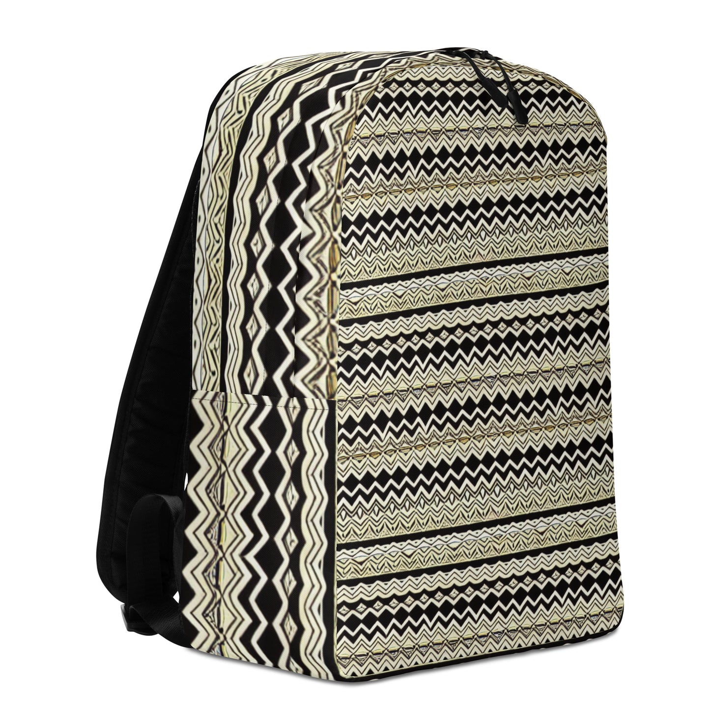 All-over African Print Style - Minimalist Backpack