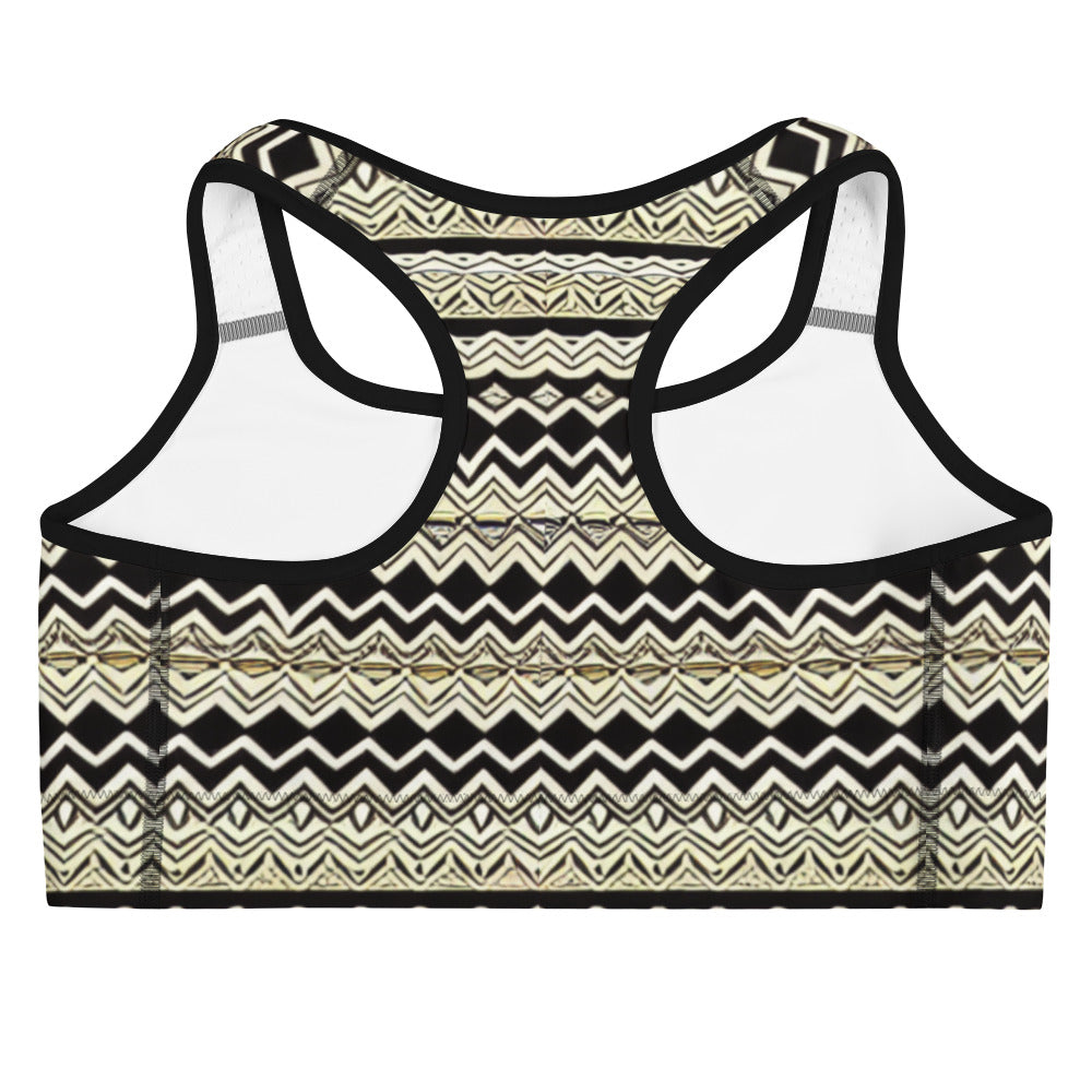 African All-Over Print Sports bra