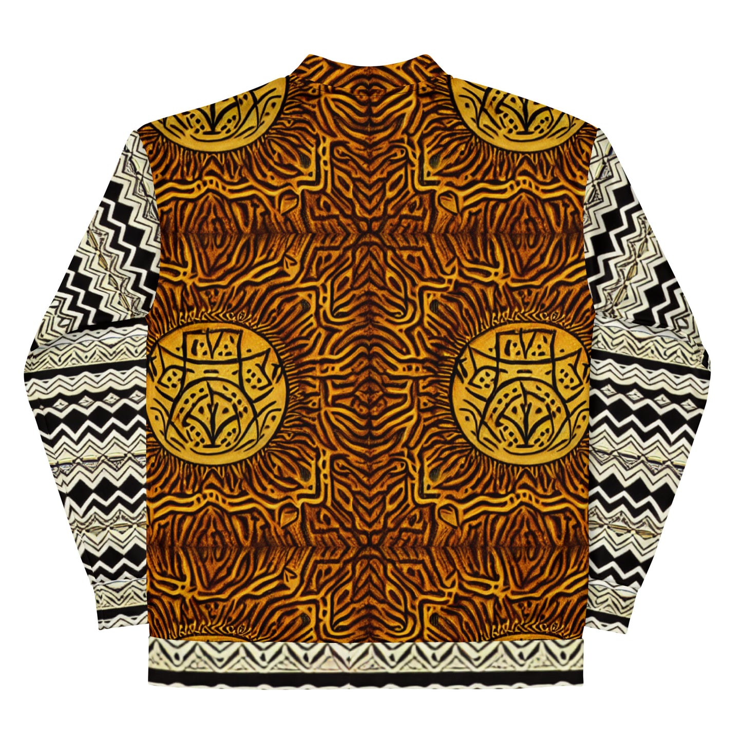 Unique African Print Design Unisex Bomber Jacket - From Boss melanin