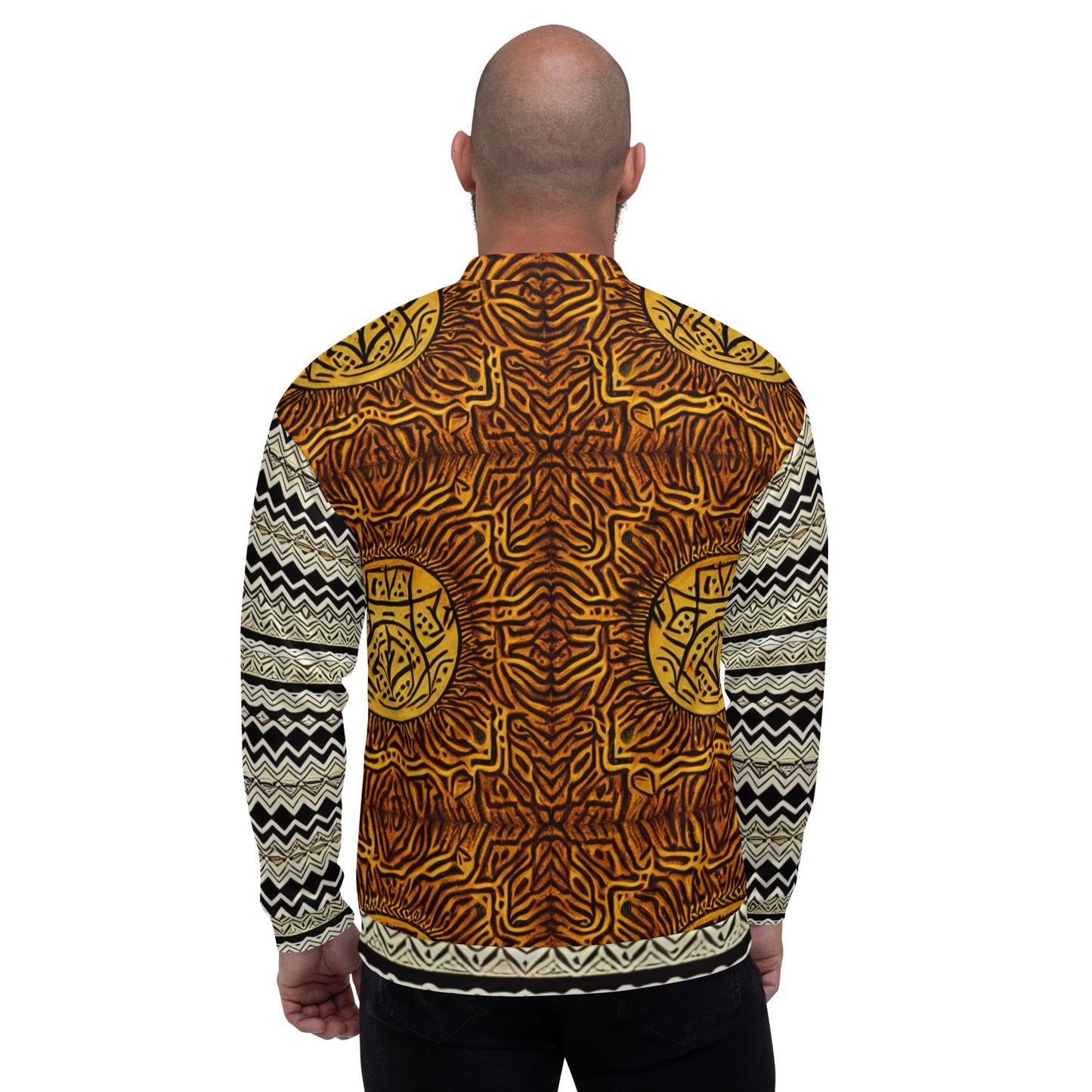 Unique African Print Design Unisex Bomber Jacket - From Boss melanin