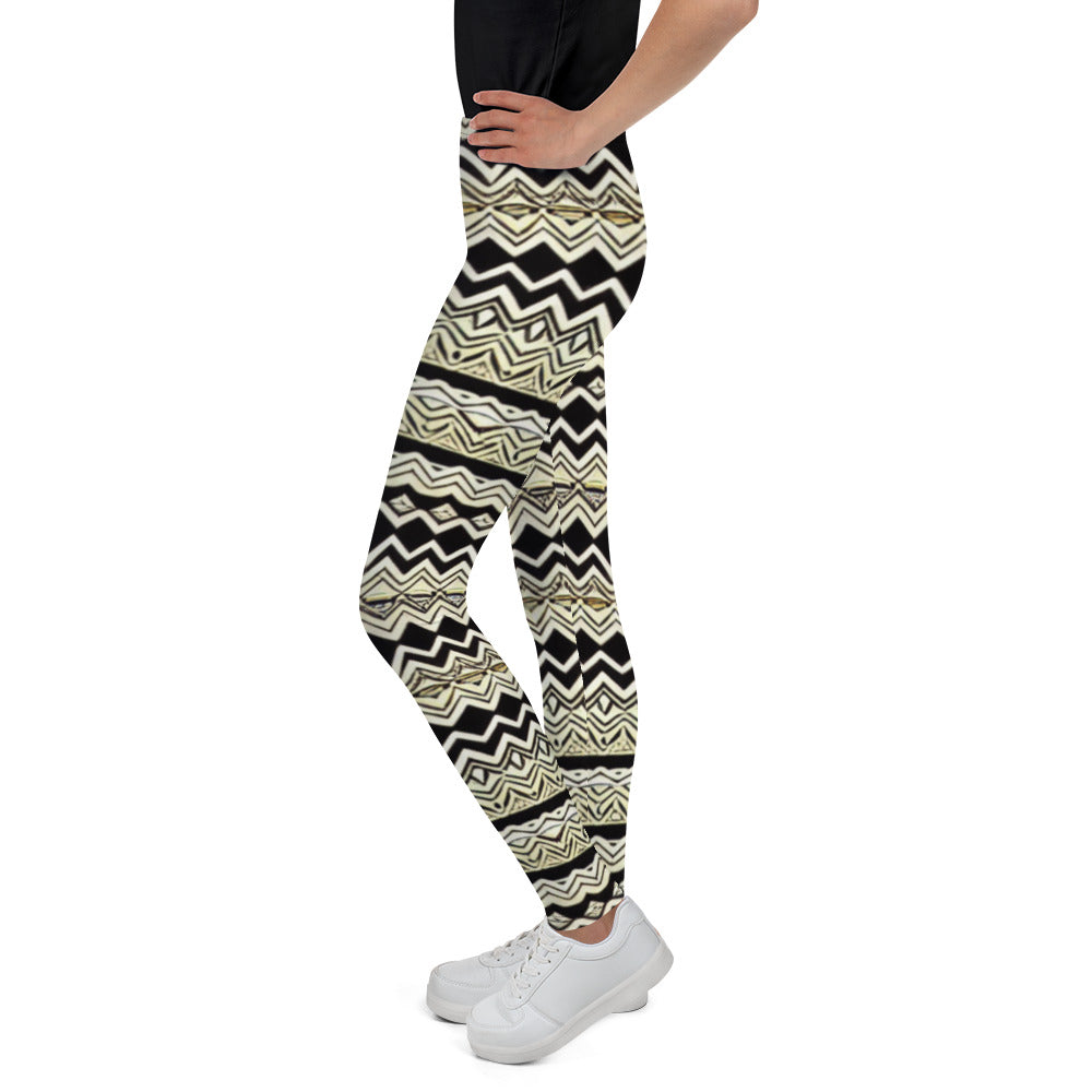 African all-over design print on  Youth Leggings