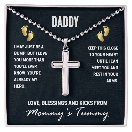 high quality stainless steel cross & chain for, strong Black man, Melanin Black man special stainless steel cross & Necklace with unique Gift card message Gifts for Black powerful man, gifts for African-American man, mom gifts, gifts for dad, melanin men
