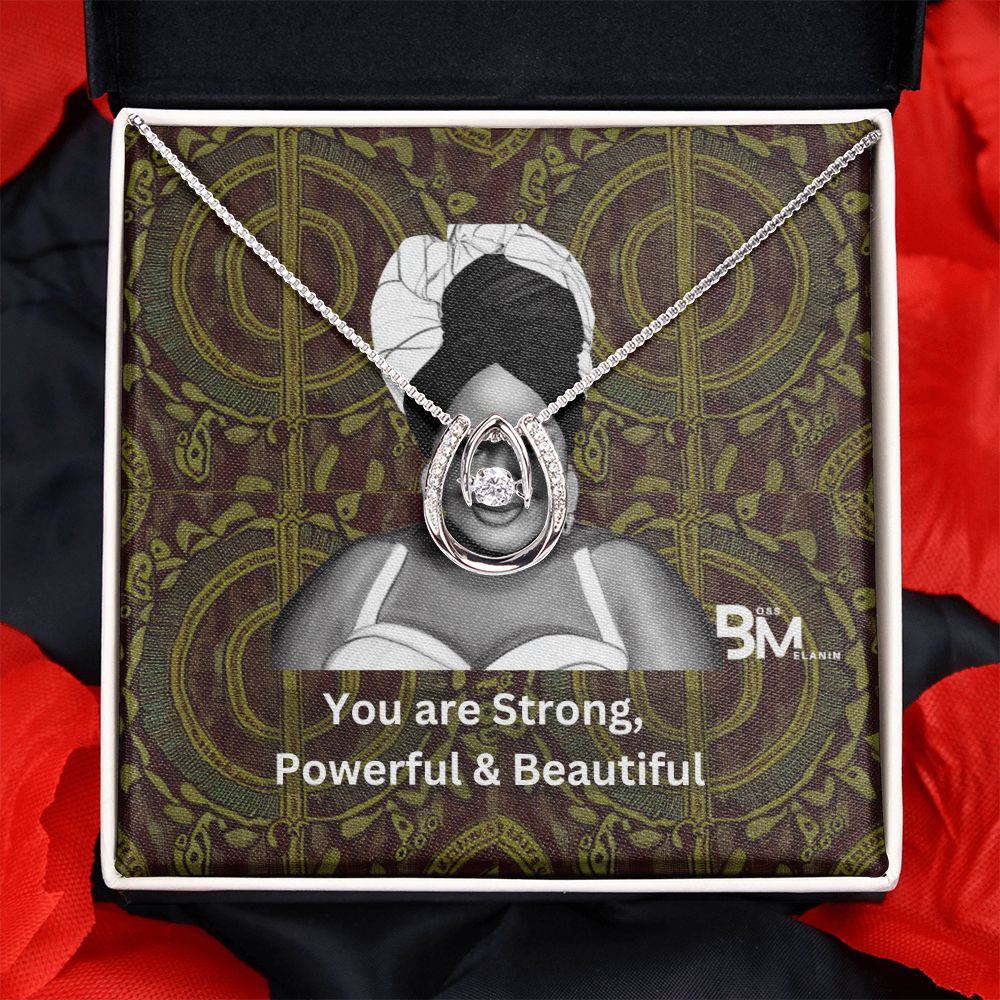 Blavk Womans Best Gift - White gold dipped high quality crystal encrusted Love pendant & necklace chain with Zirconia