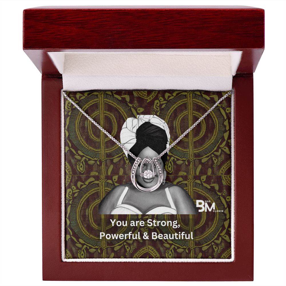 Blavk Womans Best Gift - White gold dipped high quality crystal encrusted Love pendant & necklace chain with Zirconia