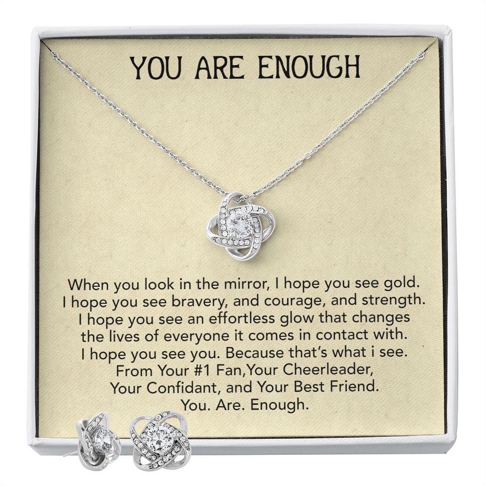 Neckless with interlocking circles, white gold dipped and encrusted with Zirconia for Black woman,