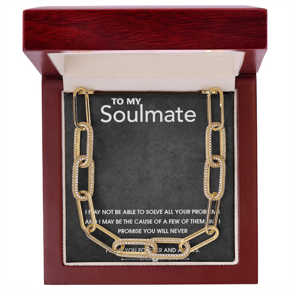 Large link Forever Chain – perfect gift for black men, black man Gift - high quality stainless steel chain for, strong Black man, Melanin Black man