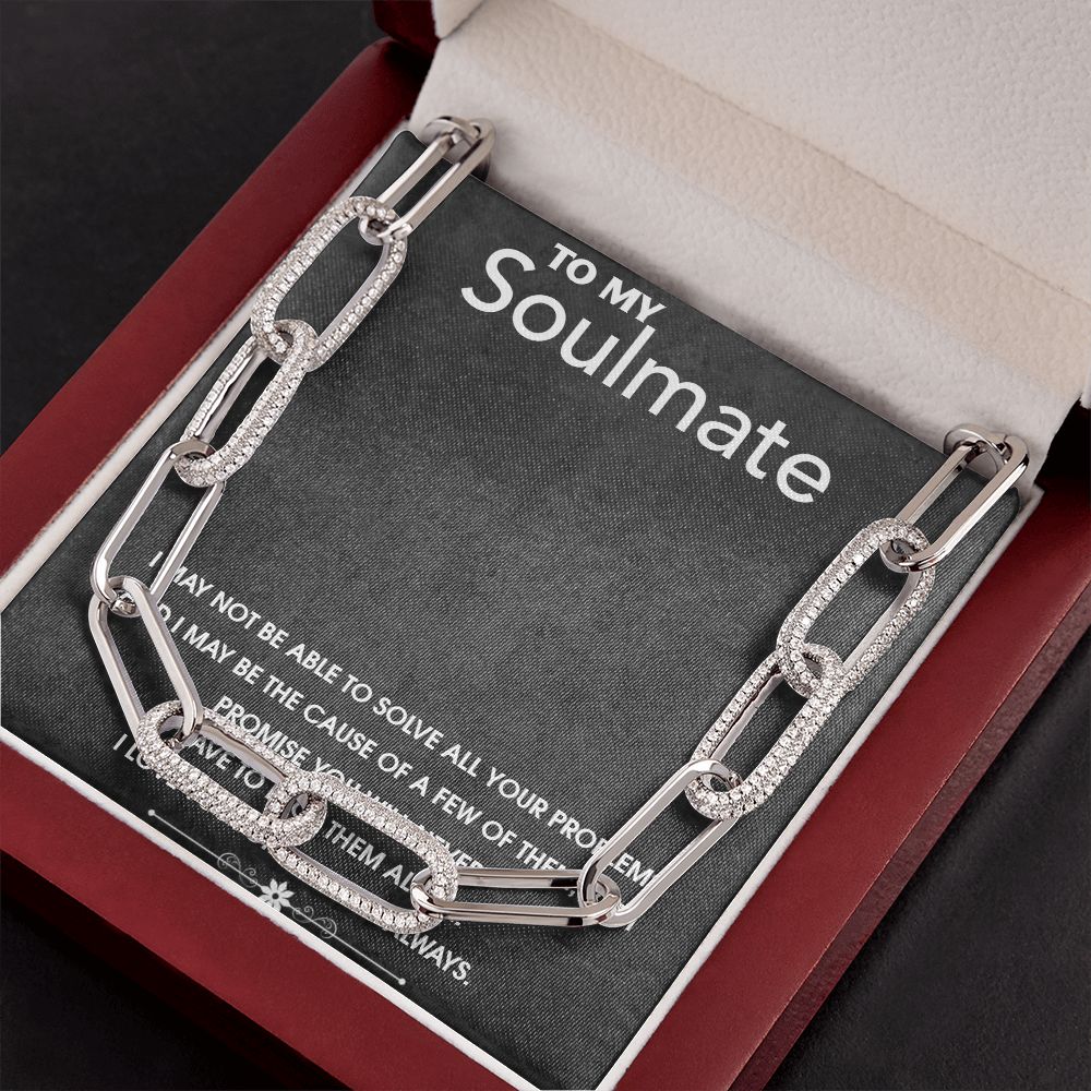 Large link Forever Chain – perfect gift for black men, black man Gift - high quality stainless steel chain for, strong Black man, Melanin Black man