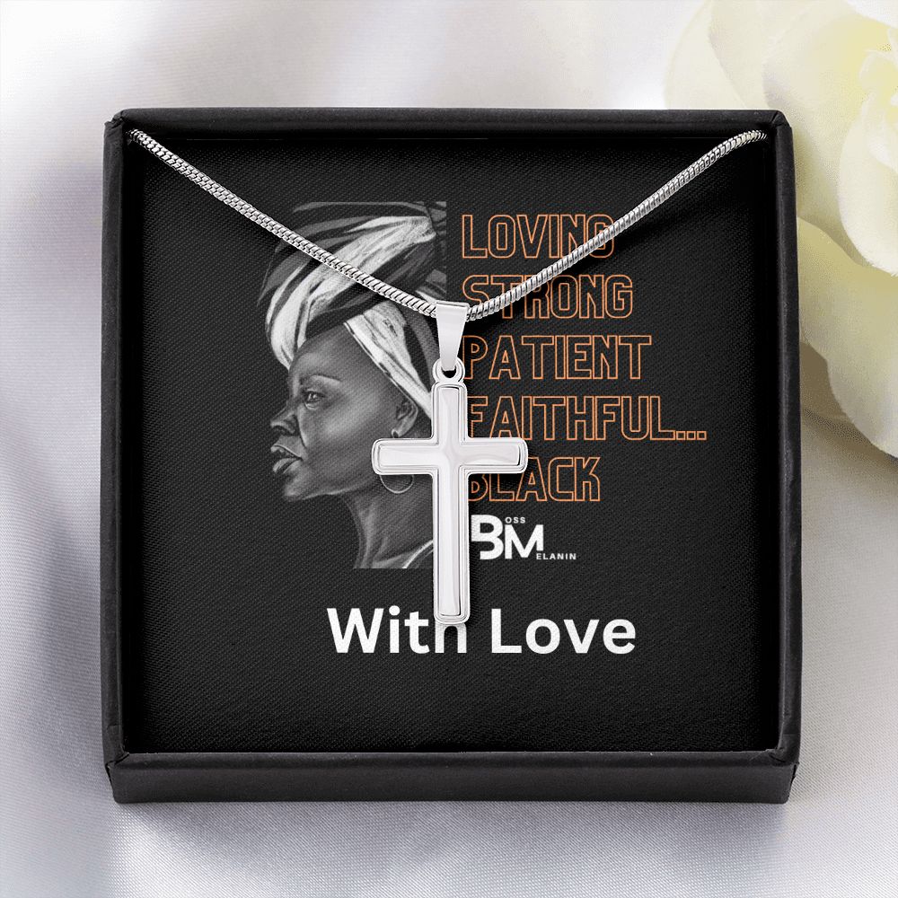 Stainless Steel high quality Gift chain for Loving, Patient, Beautiful, strong Black Woman