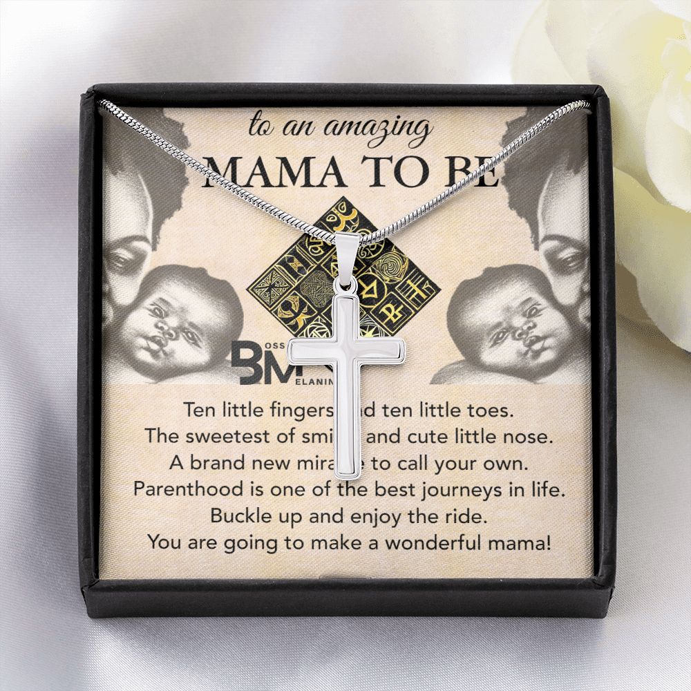 Gift for Pregnant Black Woman- Stainless Steel high quality Gift chain for Beautiful, strong Black Woman