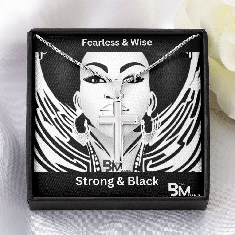 Stainless Steel high quality Gift chain for Fearless, Wise, strong Black Woman