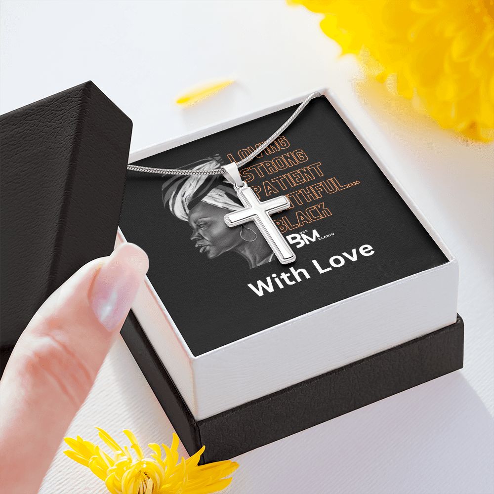 Stainless Steel high quality Gift chain for Loving, Patient, Beautiful, strong Black Woman