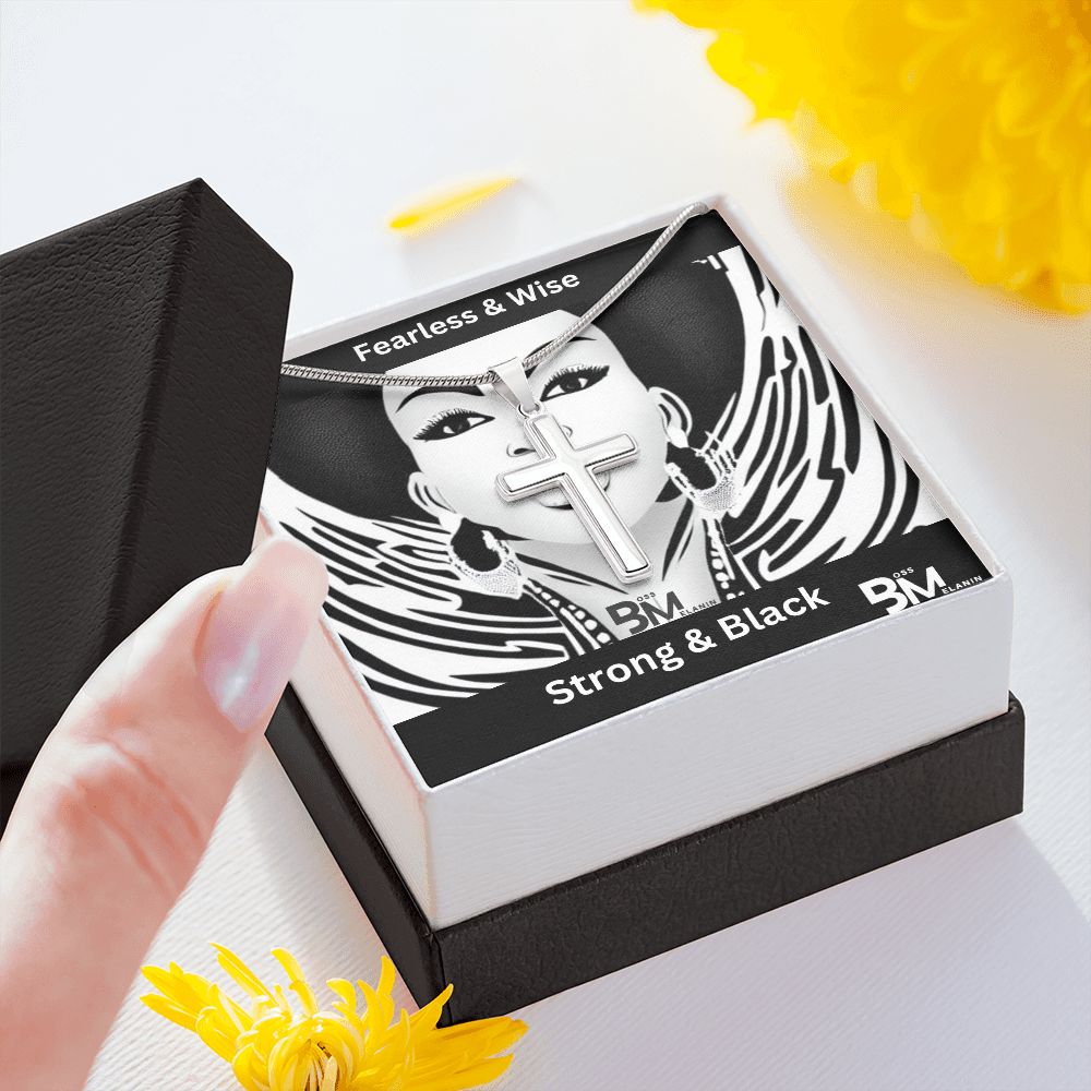 Stainless Steel high quality Gift chain for Fearless, Wise, strong Black Woman