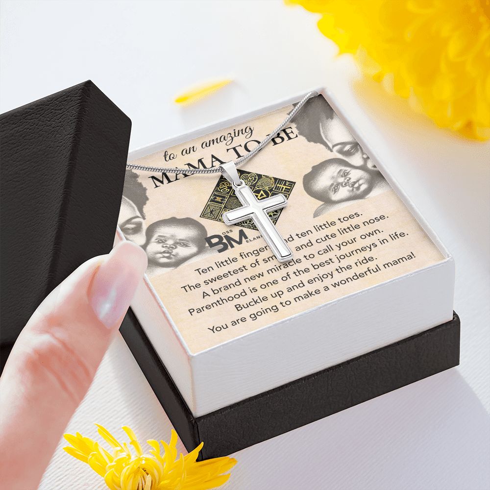 Gift for Pregnant Black Woman- Stainless Steel high quality Gift chain for Beautiful, strong Black Woman