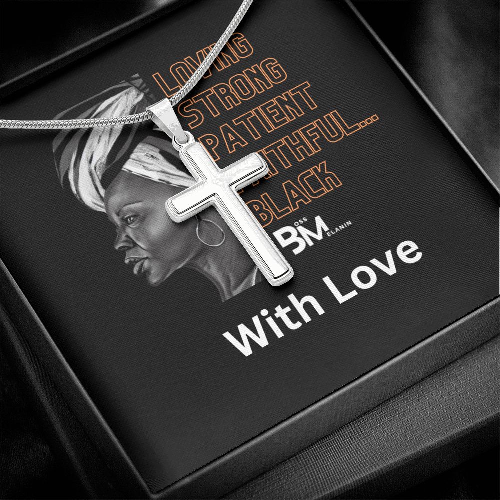 Stainless Steel high quality Gift chain for Loving, Patient, Beautiful, strong Black Woman