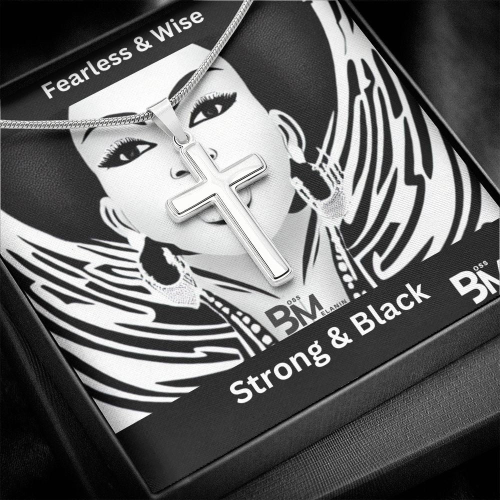 Stainless Steel high quality Gift chain for Fearless, Wise, strong Black Woman