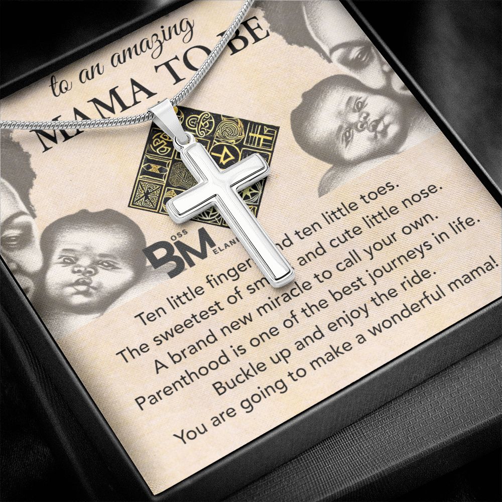 Gift for Pregnant Black Woman- Stainless Steel high quality Gift chain for Beautiful, strong Black Woman