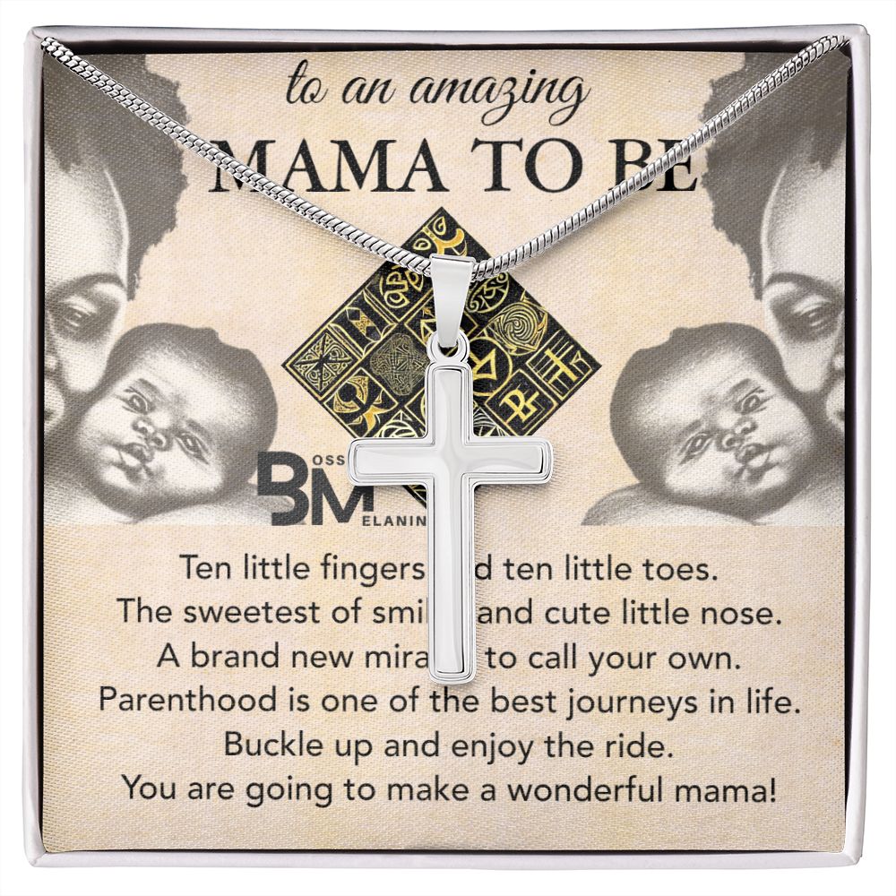 Gift for Pregnant Black Woman- Stainless Steel high quality Gift chain for Beautiful, strong Black Woman