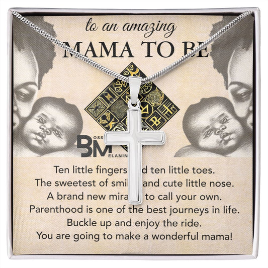 Gift for Pregnant Black Woman- Stainless Steel high quality Gift chain for Beautiful, strong Black Woman