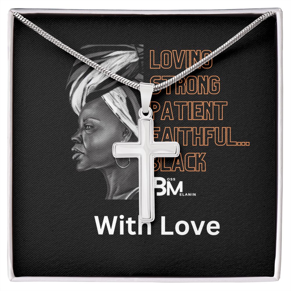 Stainless Steel high quality Gift chain for Loving, Patient, Beautiful, strong Black Woman