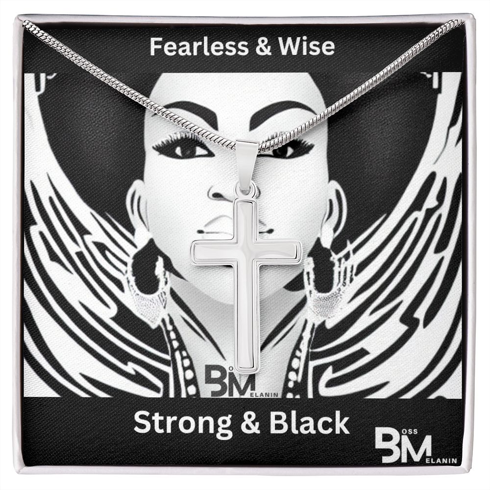 Stainless Steel high quality Gift chain for Fearless, Wise, strong Black Woman