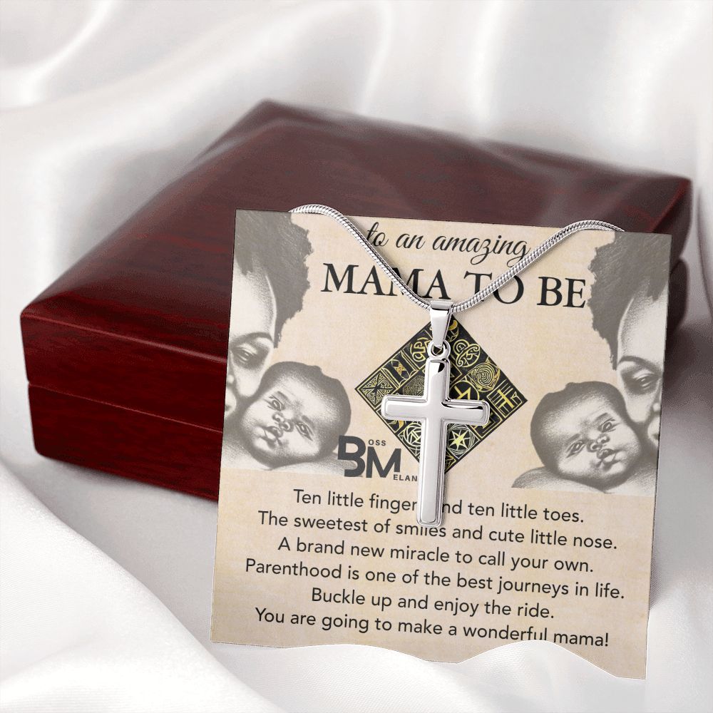 Gift for Pregnant Black Woman- Stainless Steel high quality Gift chain for Beautiful, strong Black Woman