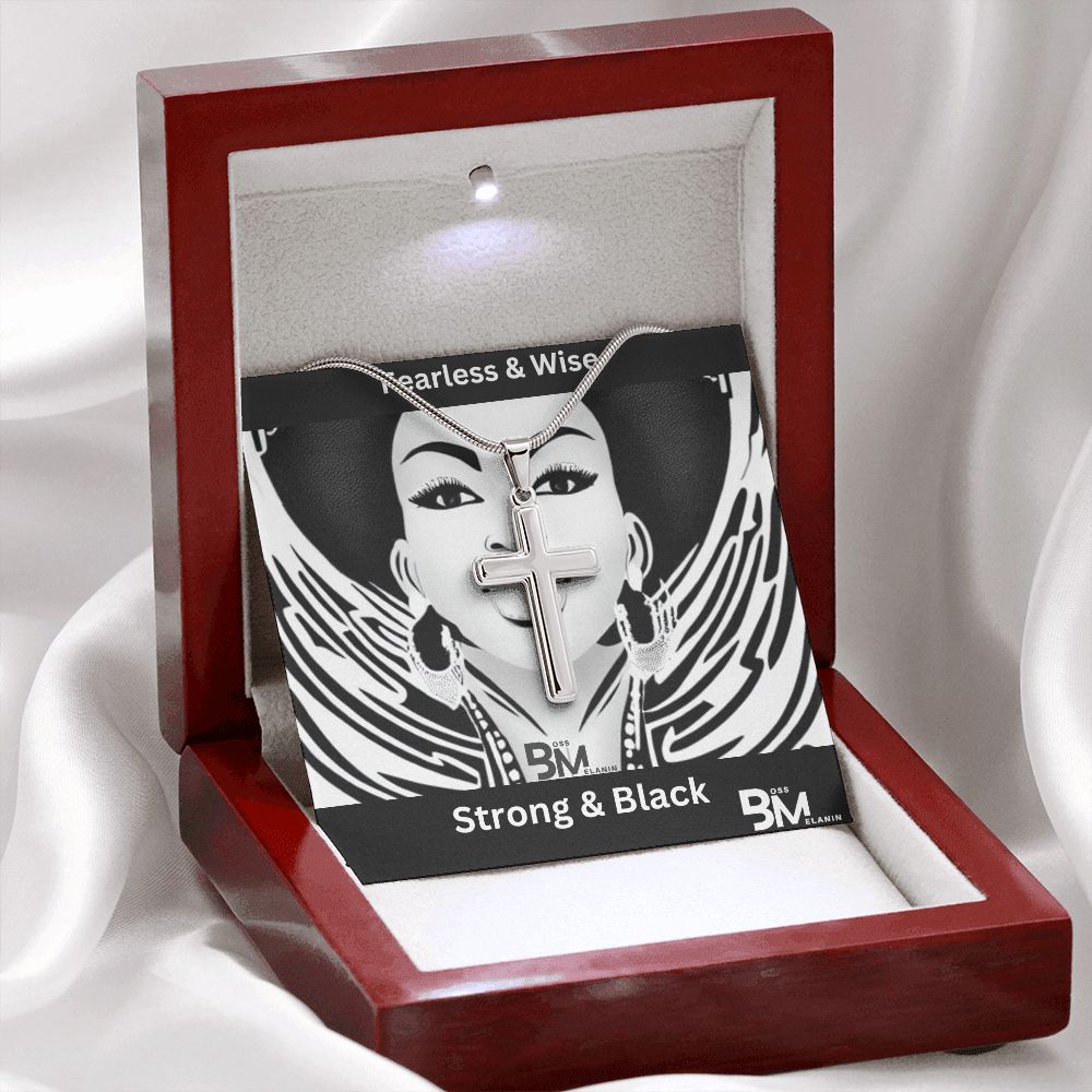 Stainless Steel high quality Gift chain for Fearless, Wise, strong Black Woman