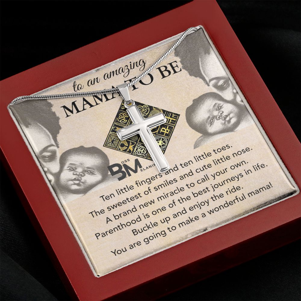 Gift for Pregnant Black Woman- Stainless Steel high quality Gift chain for Beautiful, strong Black Woman