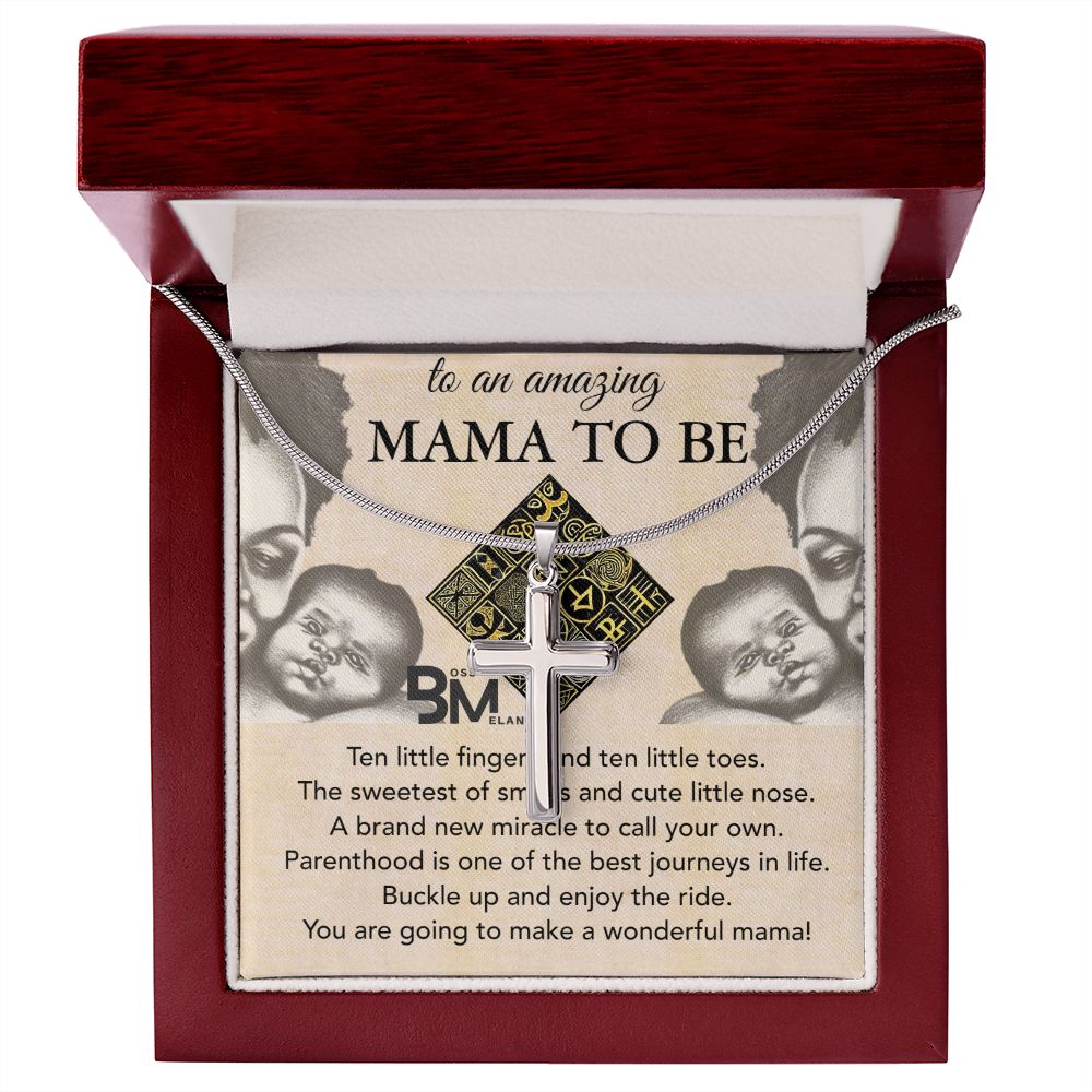 Gift for Pregnant Black Woman- Stainless Steel high quality Gift chain for Beautiful, strong Black Woman