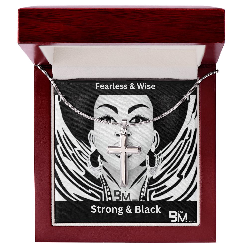 Stainless Steel high quality Gift chain for Fearless, Wise, strong Black Woman