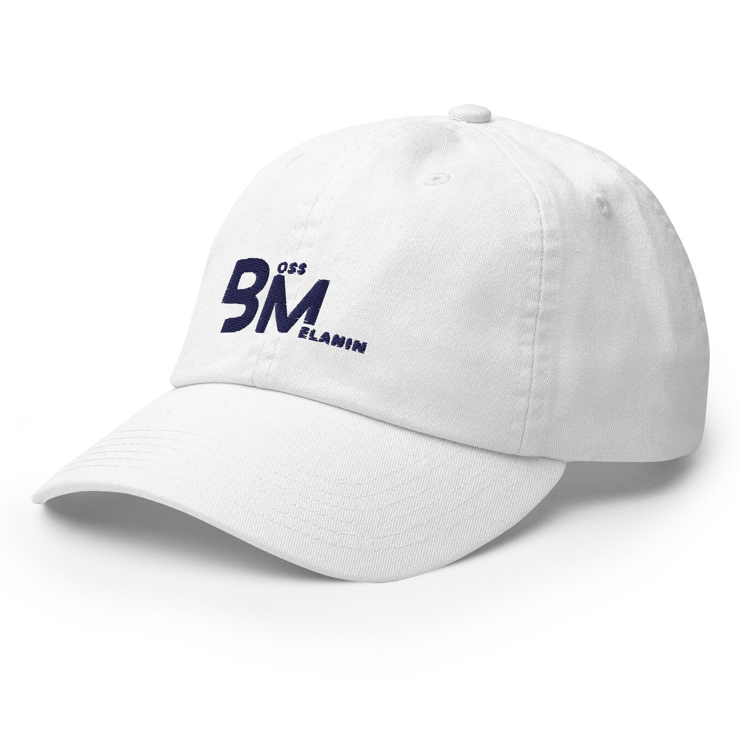 Boss Melanin Branded stitched Hat - Champion Dad Cap