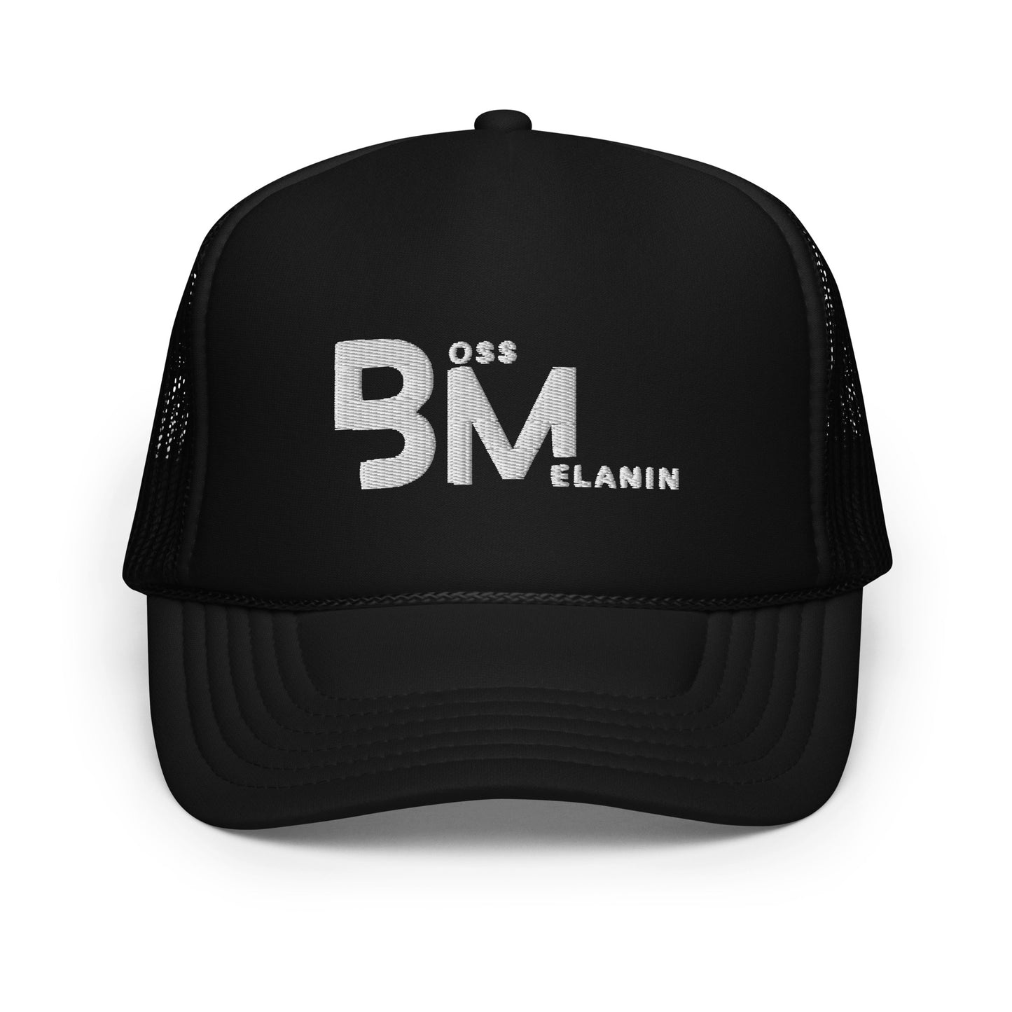 Boss Melanin Branded Foam trucker hat