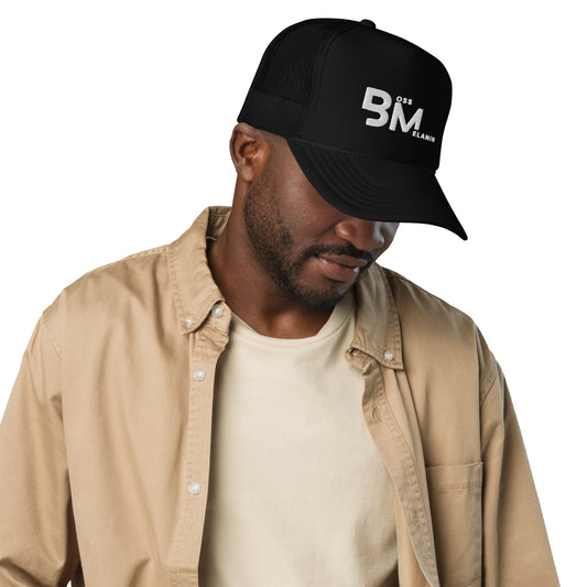 Boss Melanin Branded Foam trucker hat