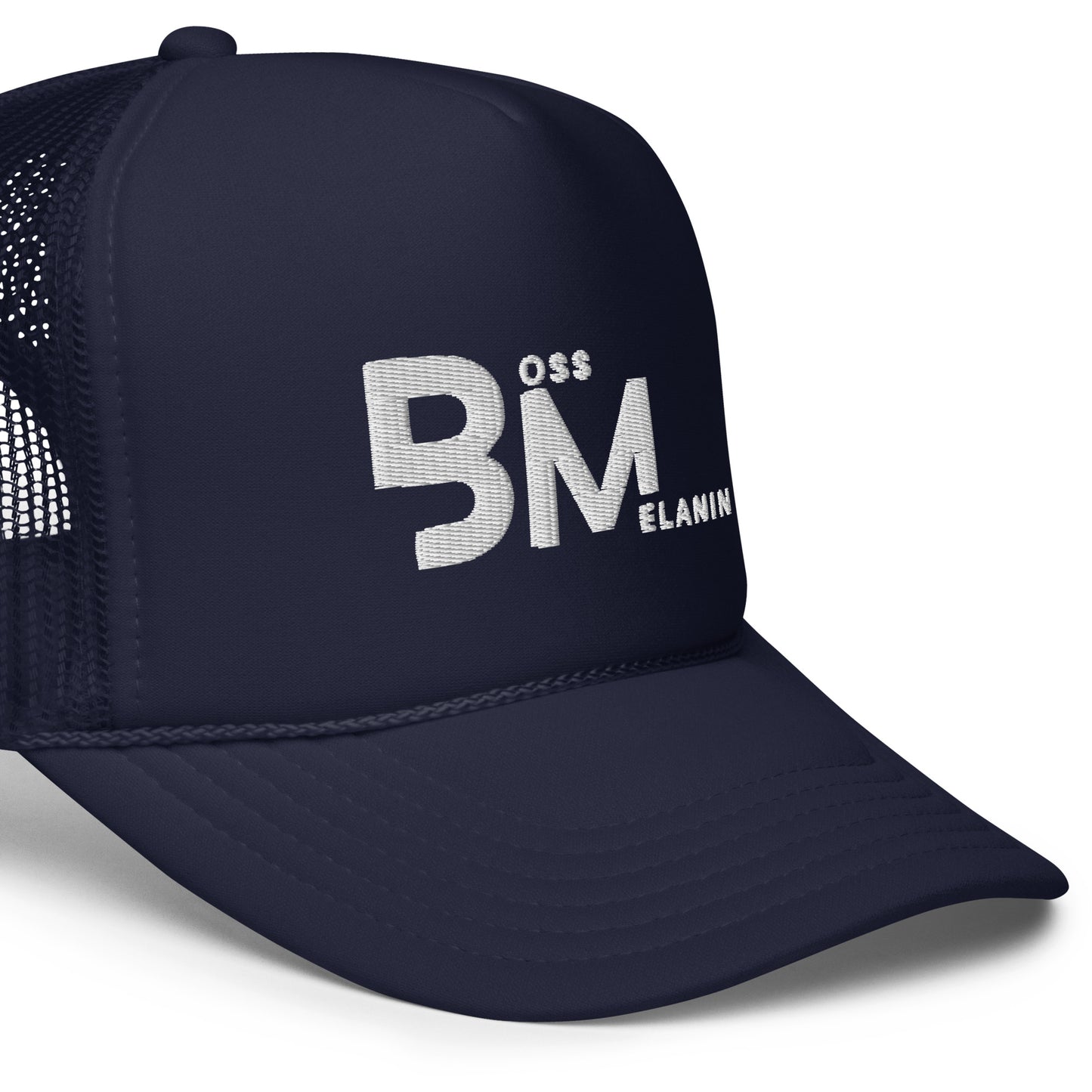 Boss Melanin Branded Foam trucker hat