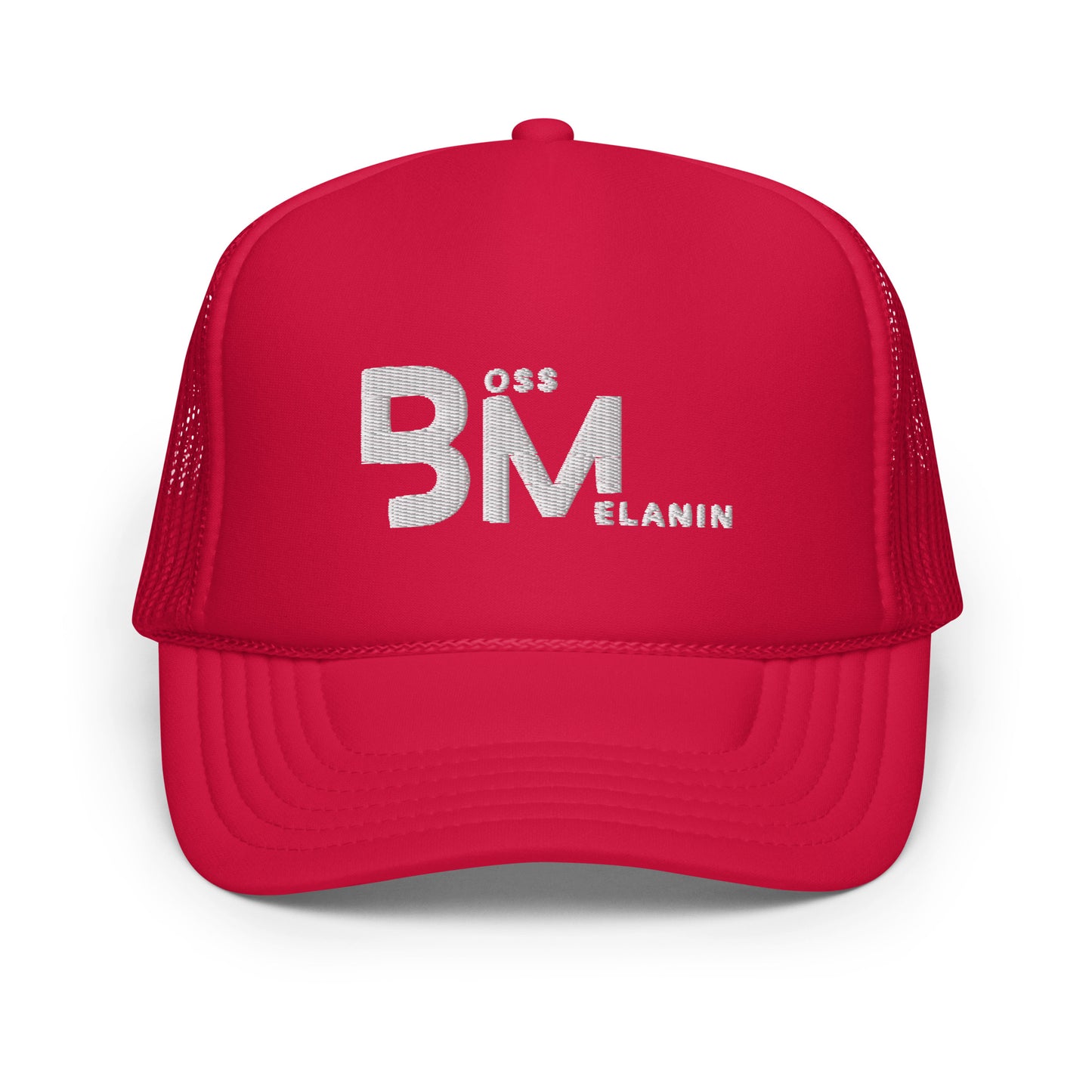 Boss Melanin Branded Foam trucker hat