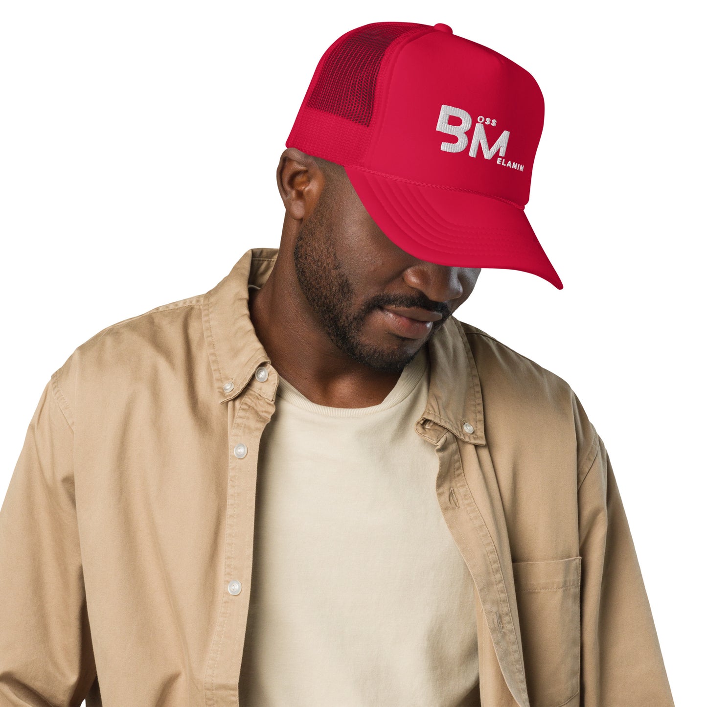 Boss Melanin Branded Foam trucker hat