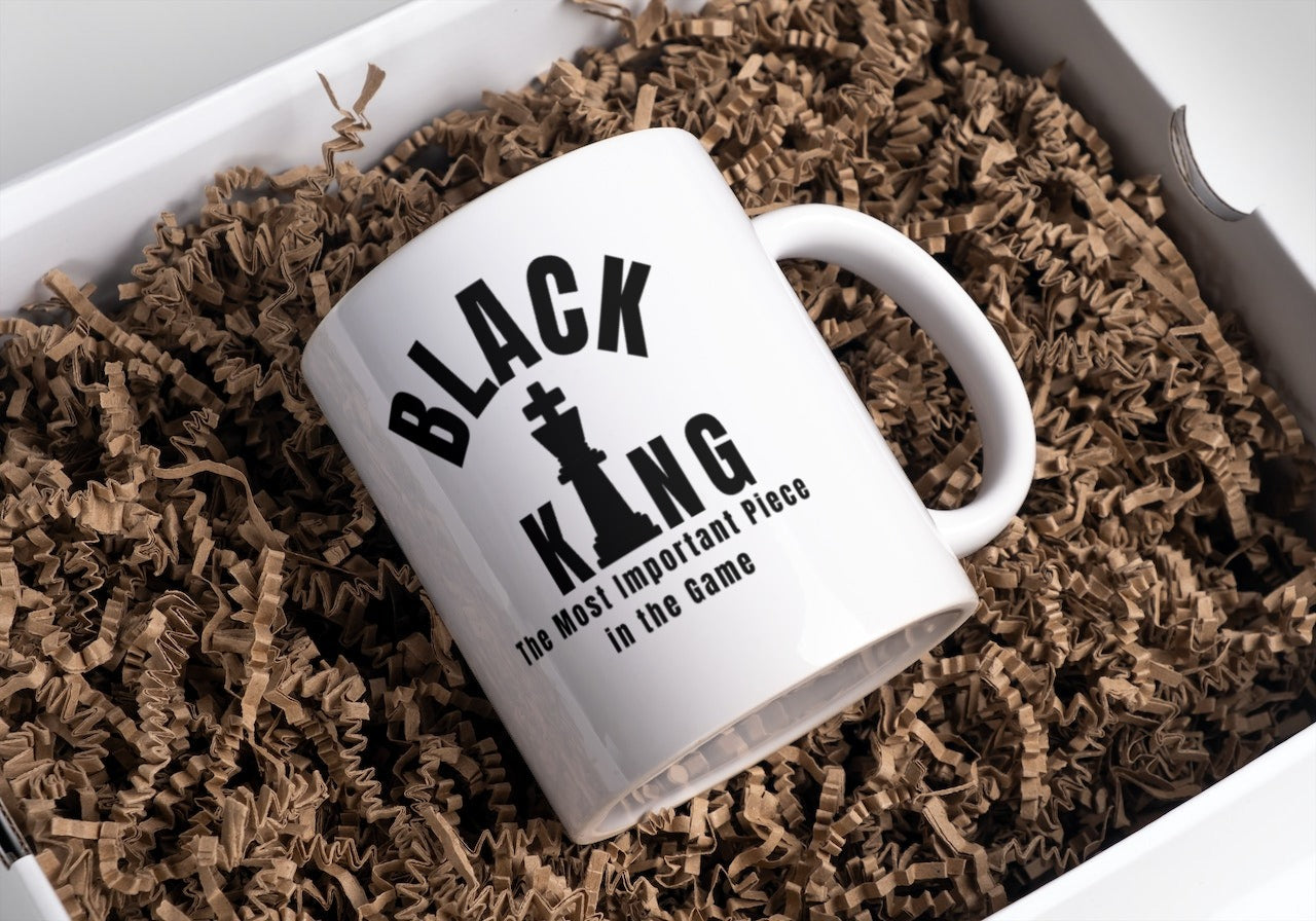 unique Black King Mug for Strong Black Male