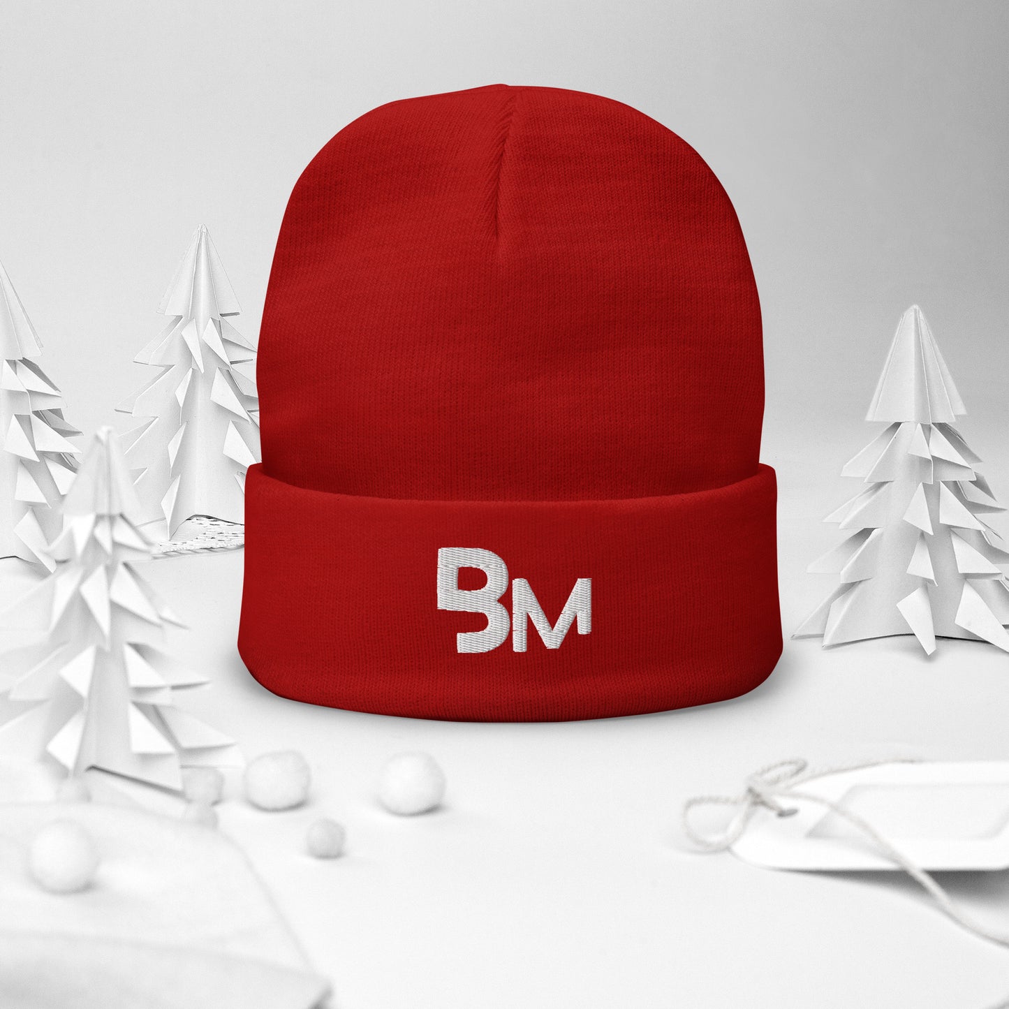 Boss Melanin Branded Embroidered Beanie