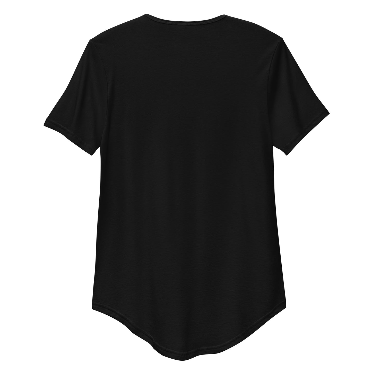 Boss Melanin Branded Men's Curved Hem T-Shirt