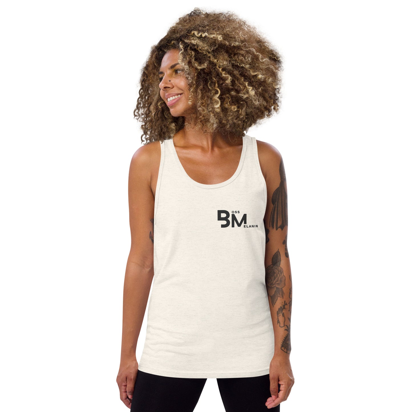 Boss Melanin Embroidered Unisex Tank Top