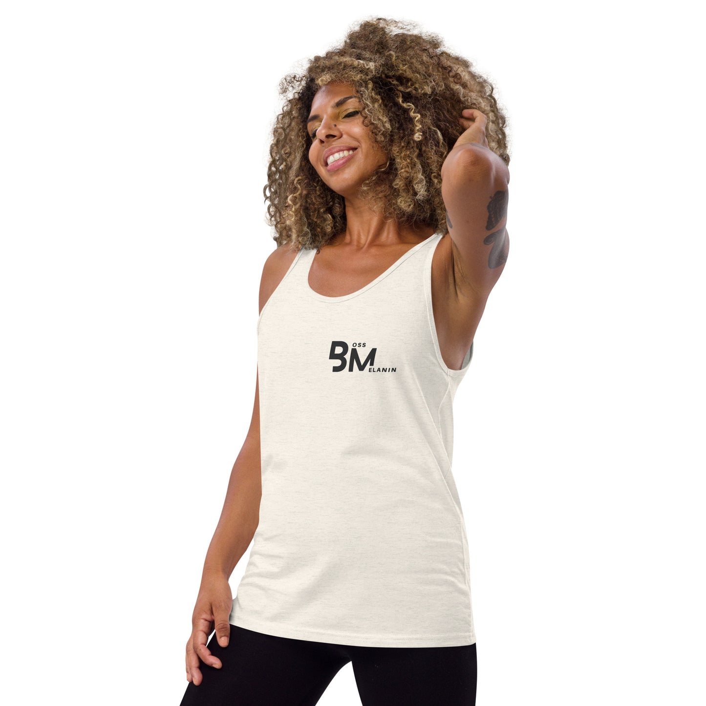 Boss Melanin Embroidered Unisex Tank Top