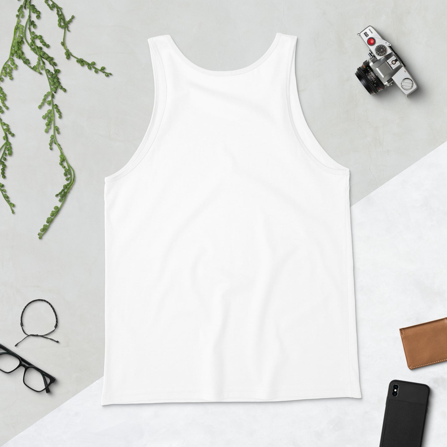 Boss Melanin Branded embroidered Unisex Tank Top